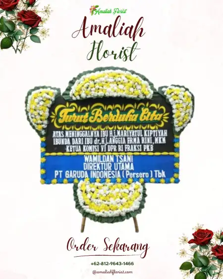 Papan Bunga Duka Mesat Seni